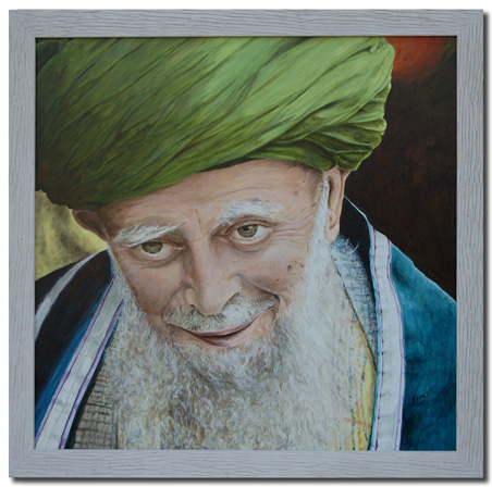 Ritratto maestro Sufi